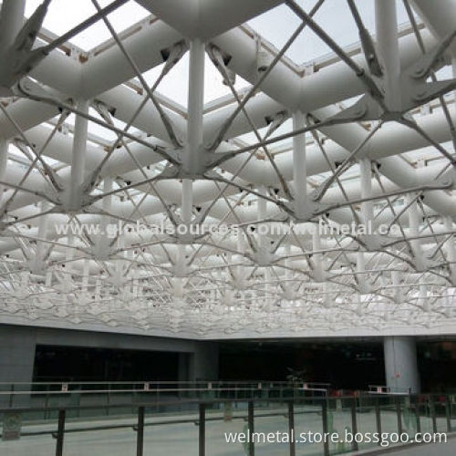 Structural Steel Component for Prefabricated Metro Station and Airport